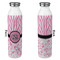 Zebra & Floral 20oz Water Bottles - Full Print - Approval