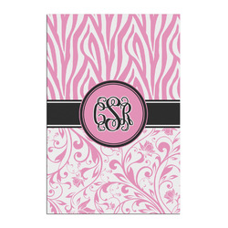 Zebra & Floral Posters - Matte - 20x30 (Personalized)