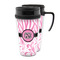 Zebra & Floral Acrylic Travel Mug (Personalized)