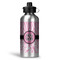 Zebra & Floral Water Bottles - 20 oz - Aluminum (Personalized)