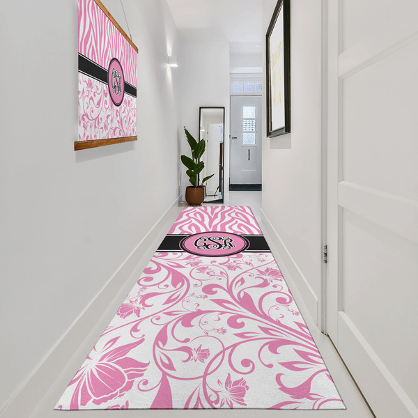 Zebra & Floral Area Rug Sizes - In Context (vertical)