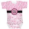 Zebra & Floral Baby Bodysuit 3-6 (Personalized)