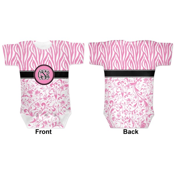 Zebra & Floral Baby Bodysuit Approval