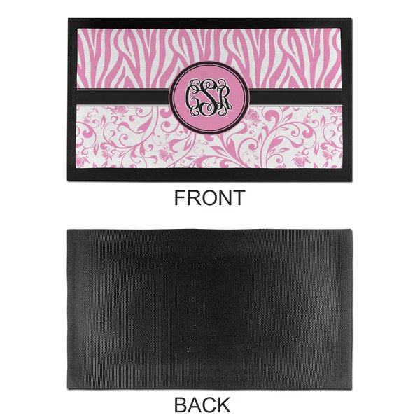 Zebra & Floral Bar Mat - Small - APPROVAL