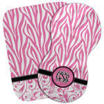 Zebra & Floral Burp Cloth (Personalized)