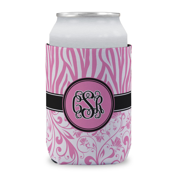 Zebra & Floral Can Sleeve