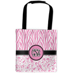 Zebra & Floral Auto Back Seat Organizer Bag (Personalized)