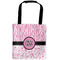 Zebra & Floral Auto Back Seat Organizer Bag (Personalized)