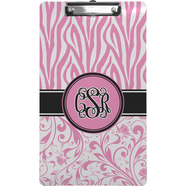 Zebra & Floral Clipboard (Legal)