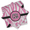 Zebra & Floral Cloth Napkins - Personalized Lunch (PARENT MAIN Set of 4)