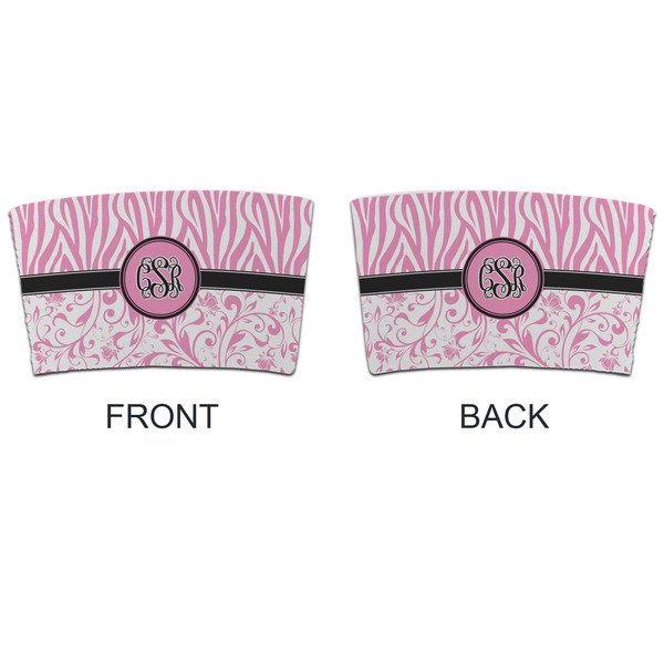 Zebra & Floral Coffee Cup Sleeve - APPROVAL
