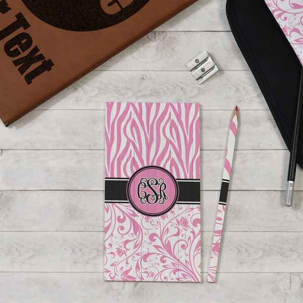 Zebra & Floral Colored Pencils - In Context