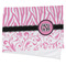 Zebra & Floral Cooling Towel (Personalized)