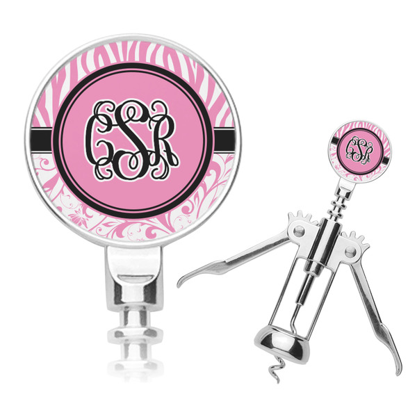 Custom Zebra & Floral Corkscrew (Personalized)