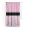 Zebra & Floral Curtain With Window and Rod
