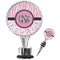 Zebra & Floral Wine Bottle Stopper (Personalized)