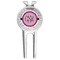 Zebra & Floral Golf Divot Tool & Ball Marker (Personalized)