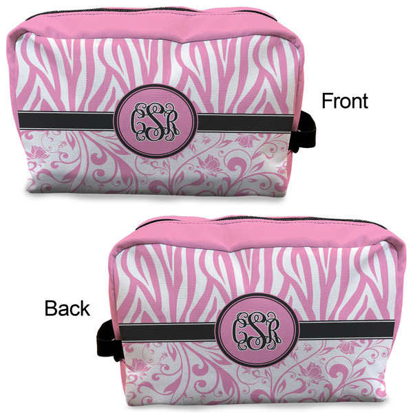 Zebra & Floral Dopp Kit - Approval
