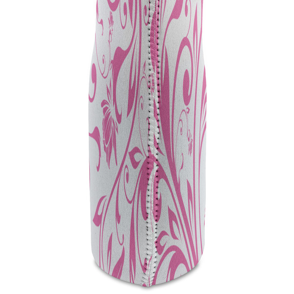 Zebra & Floral Double Wine Tote - DETAIL 2 (new)