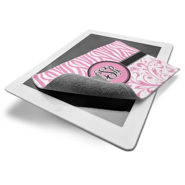 Zebra & Floral Electronic Screen Wipe - iPad