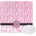 Zebra & Floral Washcloth (Personalized)