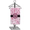 Zebra & Floral Finger Tip Towel - Full Print (Personalized)