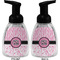 Zebra & Floral Foam Soap Bottle (Front & Back)