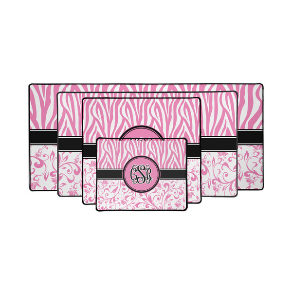 Zebra & Floral Gaming Mats - PARENT/MAIN