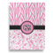 Zebra & Floral Garden Flags - Large - Double Sided - BACK