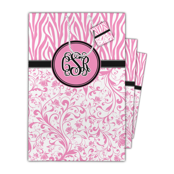 Zebra & Floral Gift Bags - Parent/Main