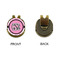 Zebra & Floral Golf Ball Hat Clip Marker - Apvl - GOLD