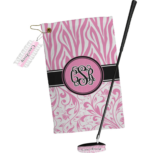 Zebra & Floral Golf Gift Kit (Full Print)