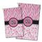 Zebra & Floral Golf Towel - PARENT (small and large)