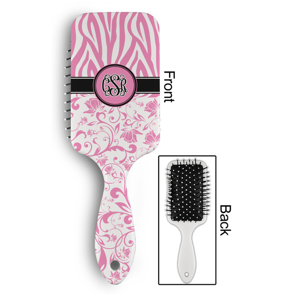 Zebra & Floral Hair Brush - Approval
