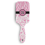 Zebra & Floral Hair Brushes (Personalized)