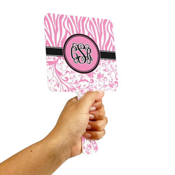 Zebra & Floral Hand Mirrors - Alt View