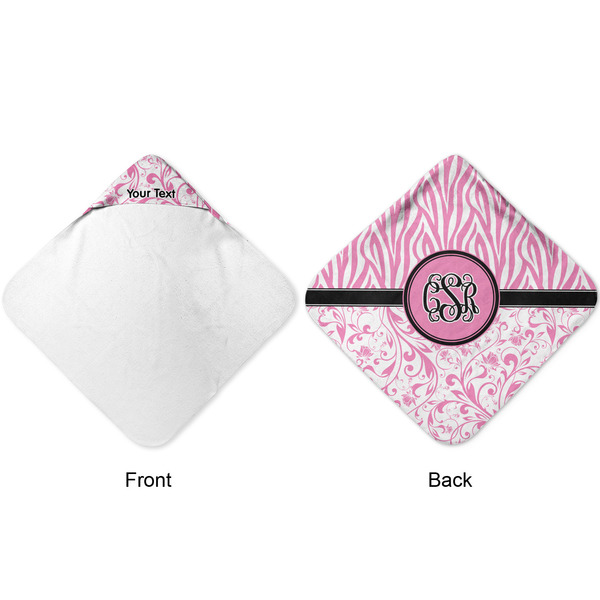 Zebra & Floral Hooded Baby Towel- Approval