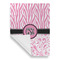 Zebra & Floral House Flags - Single Sided - FRONT FOLDED