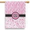 Zebra & Floral House Flags - Single Sided - PARENT MAIN