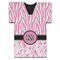 Zebra & Floral Jersey Bottle Cooler (Personalized)