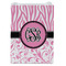 Zebra & Floral Jewelry Gift Bag - Gloss - Front