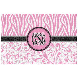 Zebra & Floral Jigsaw Puzzle - 1000-piece (Personalized)