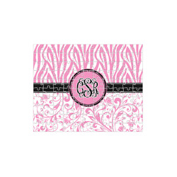 Zebra & Floral 110 pc Jigsaw Puzzle (Personalized)