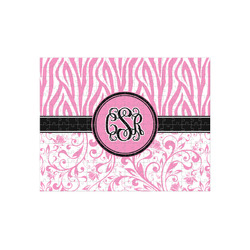 Zebra & Floral 252 pc Jigsaw Puzzle (Personalized)