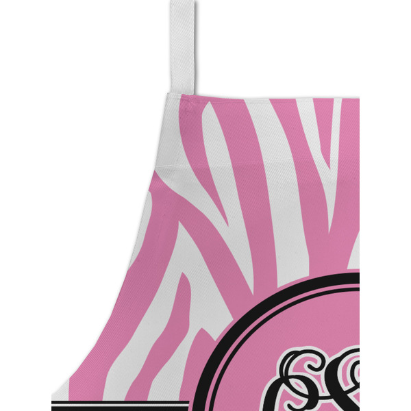 Zebra & Floral Kid's Aprons - Detail