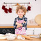 Zebra & Floral Kid's Aprons - Small - Lifestyle