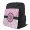 Zebra & Floral Kid's Backpack - MAIN