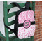 Zebra & Floral Kids Backpack - In Context