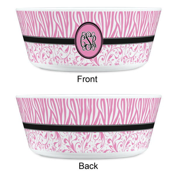 Zebra & Floral Kids Bowls - APPROVAL