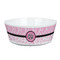 Zebra & Floral Kid's Bowl (Personalized)